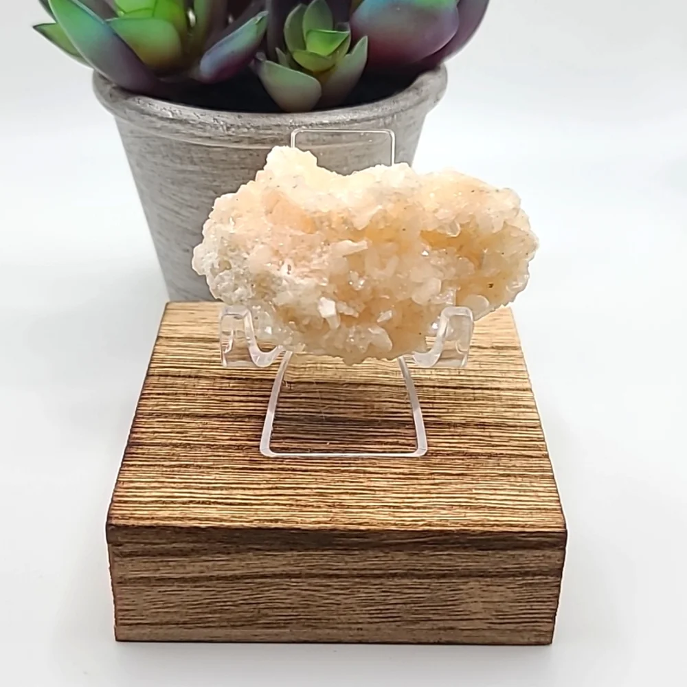 Natural Stilbite Crystal Cluster Specimen